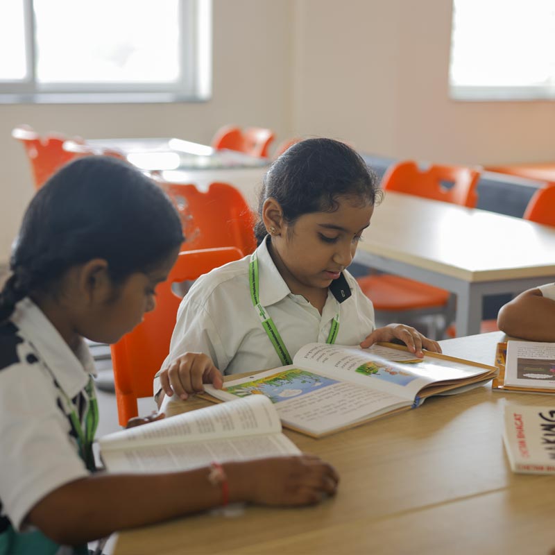 Library learning experience at Balaji HighFields